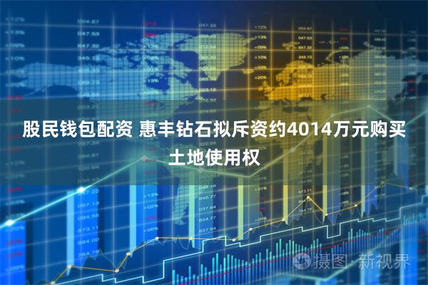 股民钱包配资 惠丰钻石拟斥资约4014万元购买土地使用权