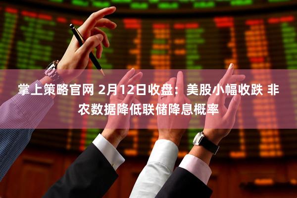 掌上策略官网 2月12日收盘：美股小幅收跌 非农数据降低联储降息概率